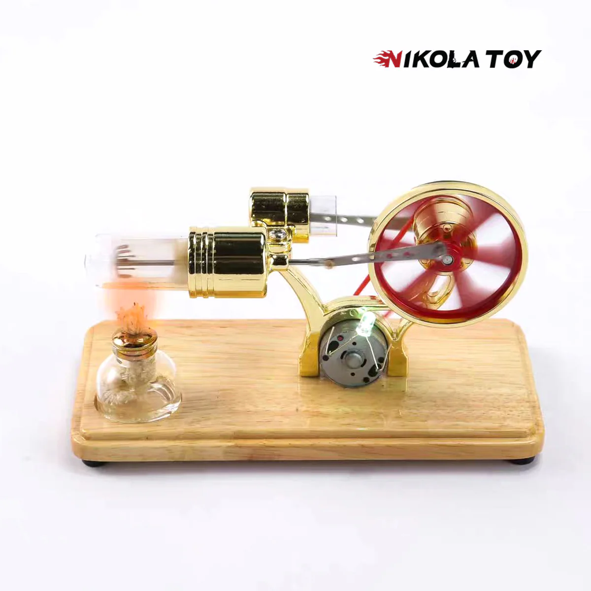 Bamboo Based Single Cylinder Stirling Engine - Image 6
