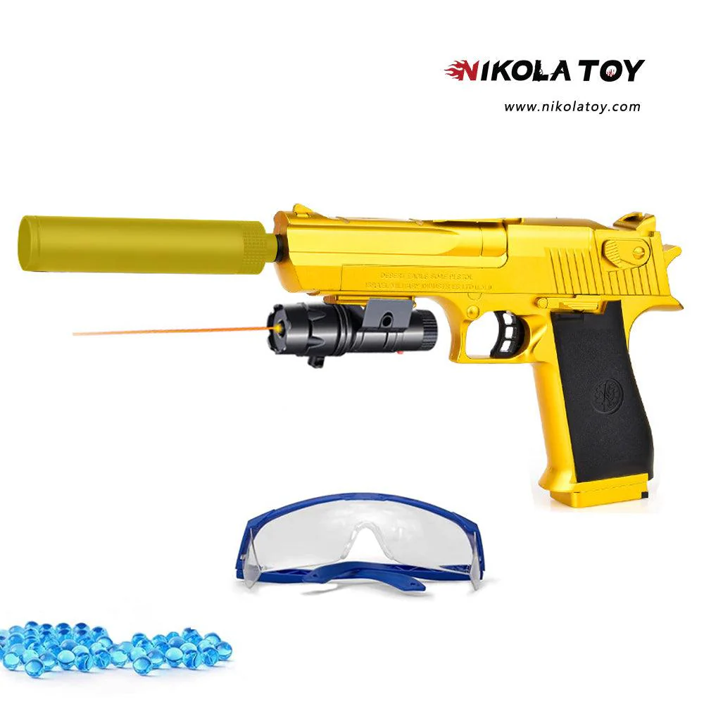 NIKOLATOY® Desert Eagle Toy Gun Fully Automatic Gel Blaster