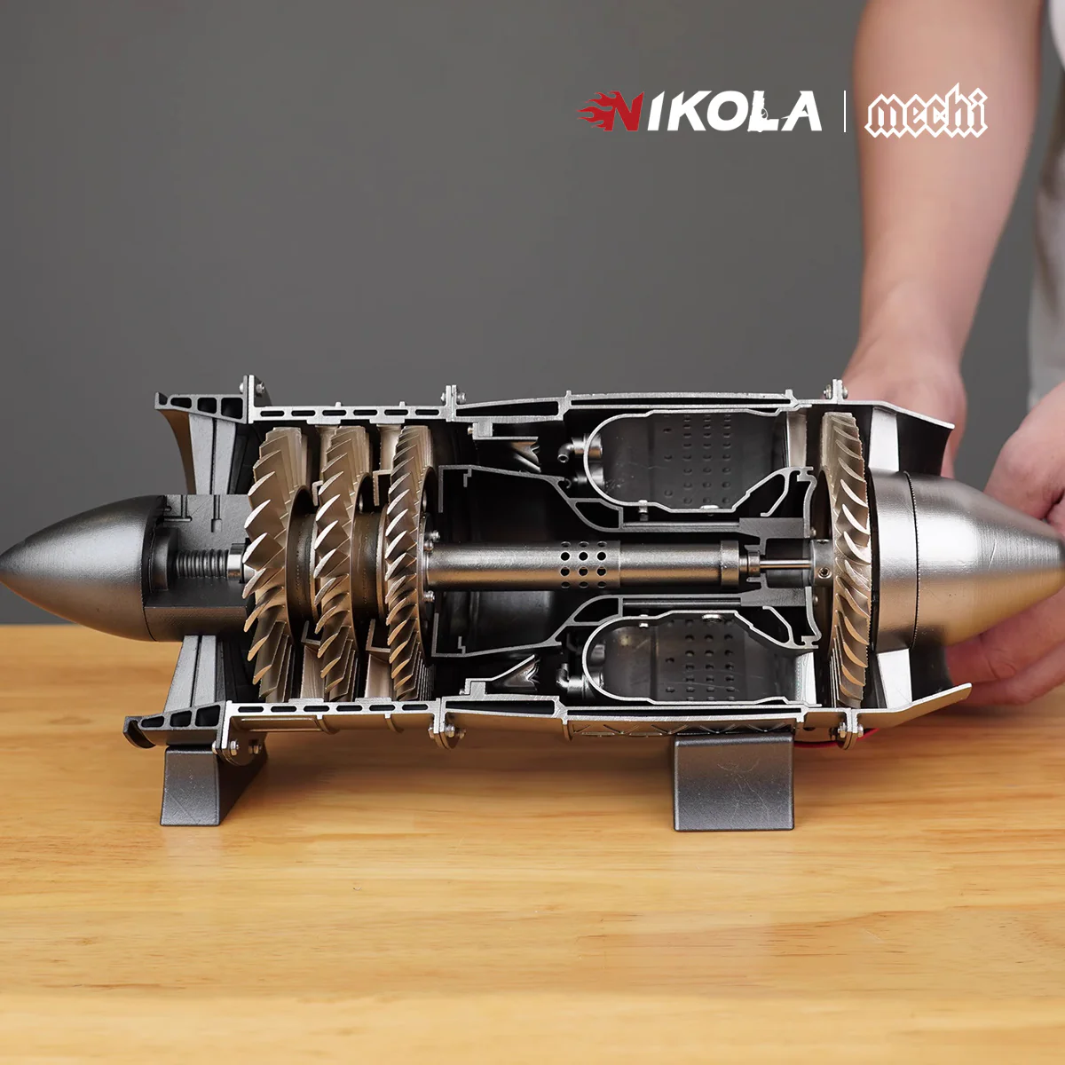 Fighter Jet Turbojet Engine - DIY KIT - Image 4