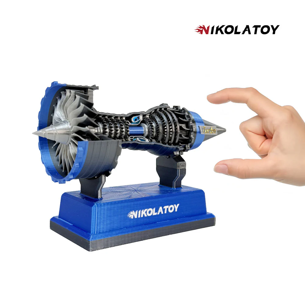 Miniature Trent 900 Turbofan Engine Model(12cm/4.8in)