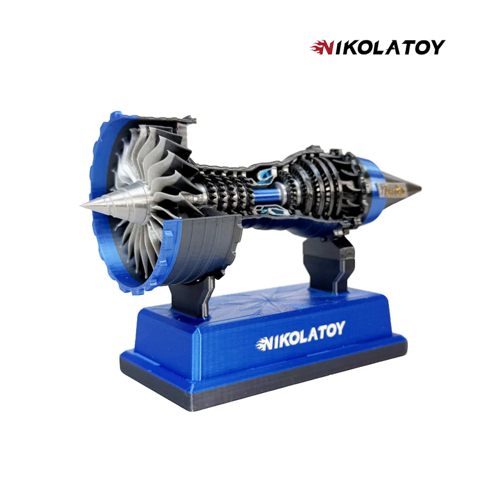 Miniature Trent 900 Turbofan Engine Model(12cm/4.8in) - Image 5