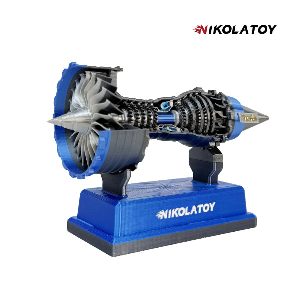 Miniature Trent 900 Turbofan Engine Model(12cm/4.8in) - Image 6