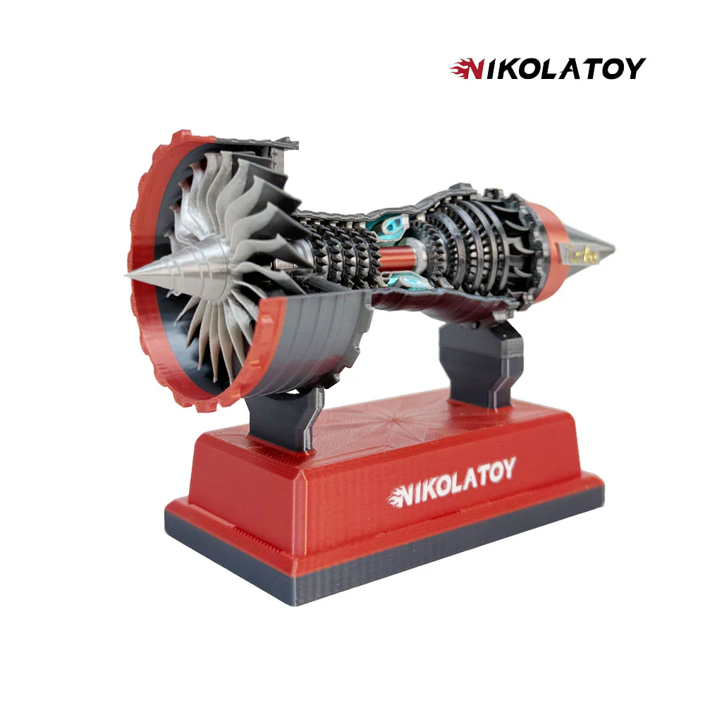 Miniature Trent 900 Turbofan Engine Model(12cm/4.8in) - Image 7