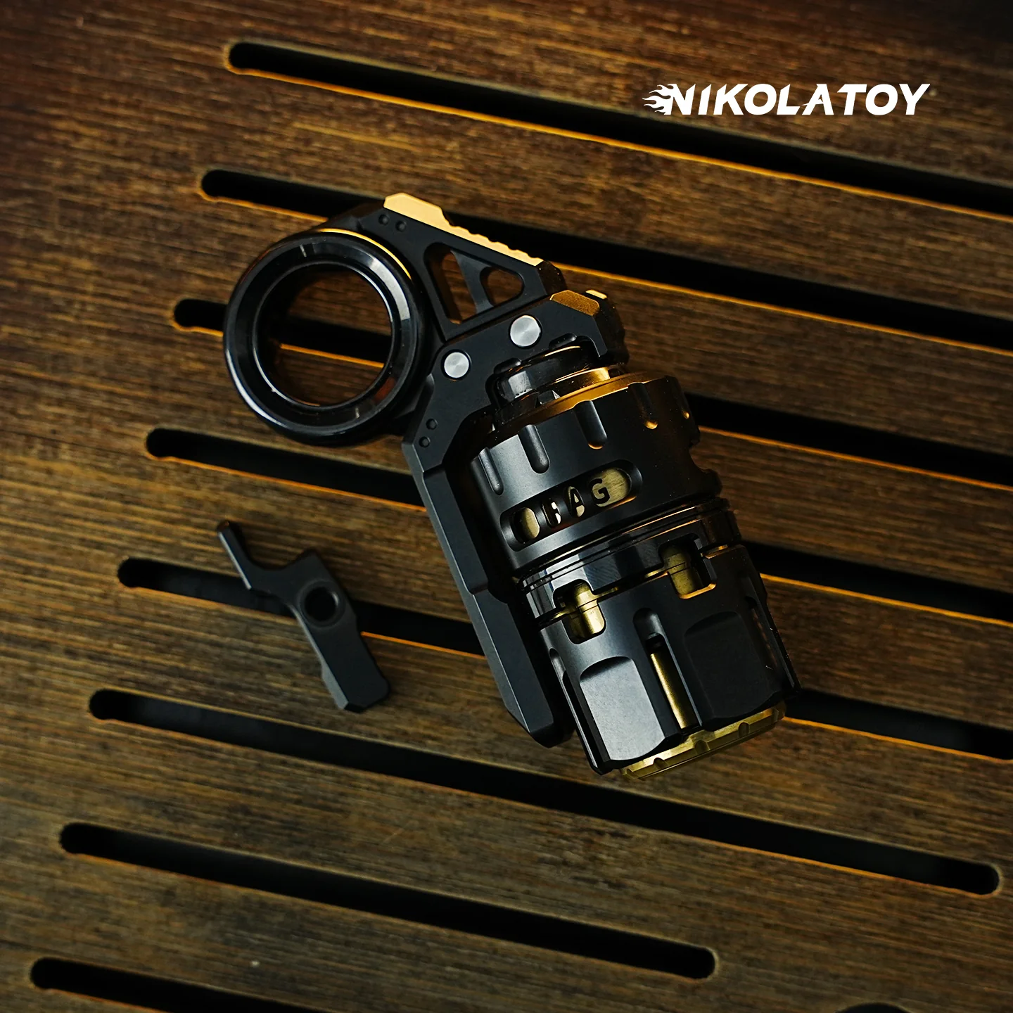 Multi functional Titanium Alloy EDC Toy Doombringer Grenade - Image 2