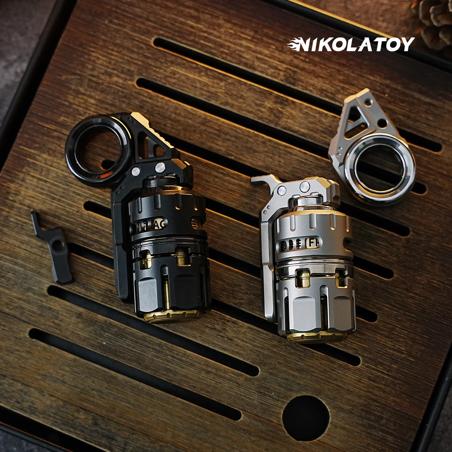 Multi functional Titanium Alloy EDC Toy Doombringer Grenade - Image 4