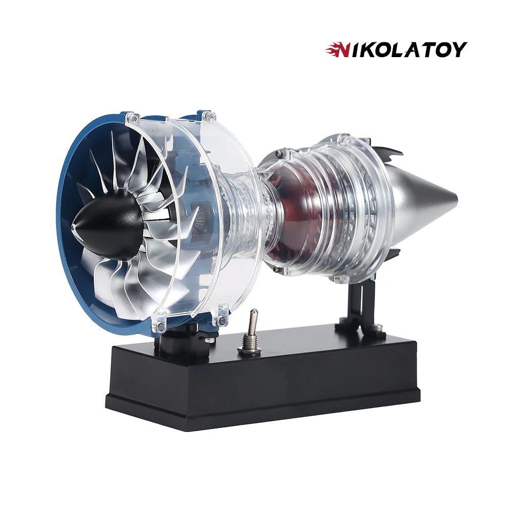 TECHING Small Size Turbofan Engine Model - DIY KIT（7In） - Image 2