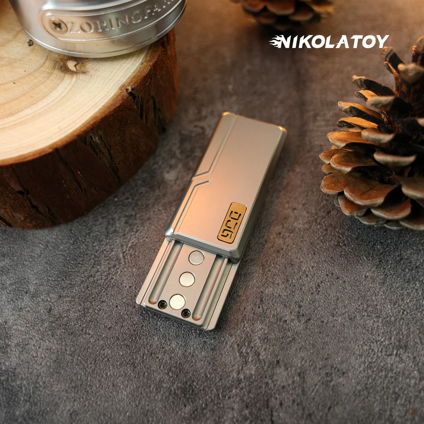 Titanium Alloy EDC Toy Dynamic Tuning Fork - Image 5