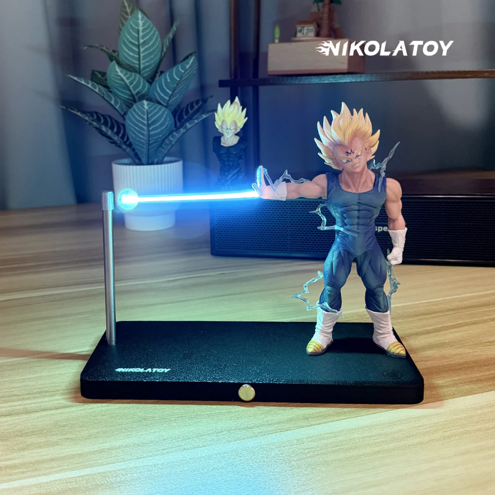 Dragon Ball Vegeta Magnetic Night Light Set (Including Half Body Statue) - Image 6
