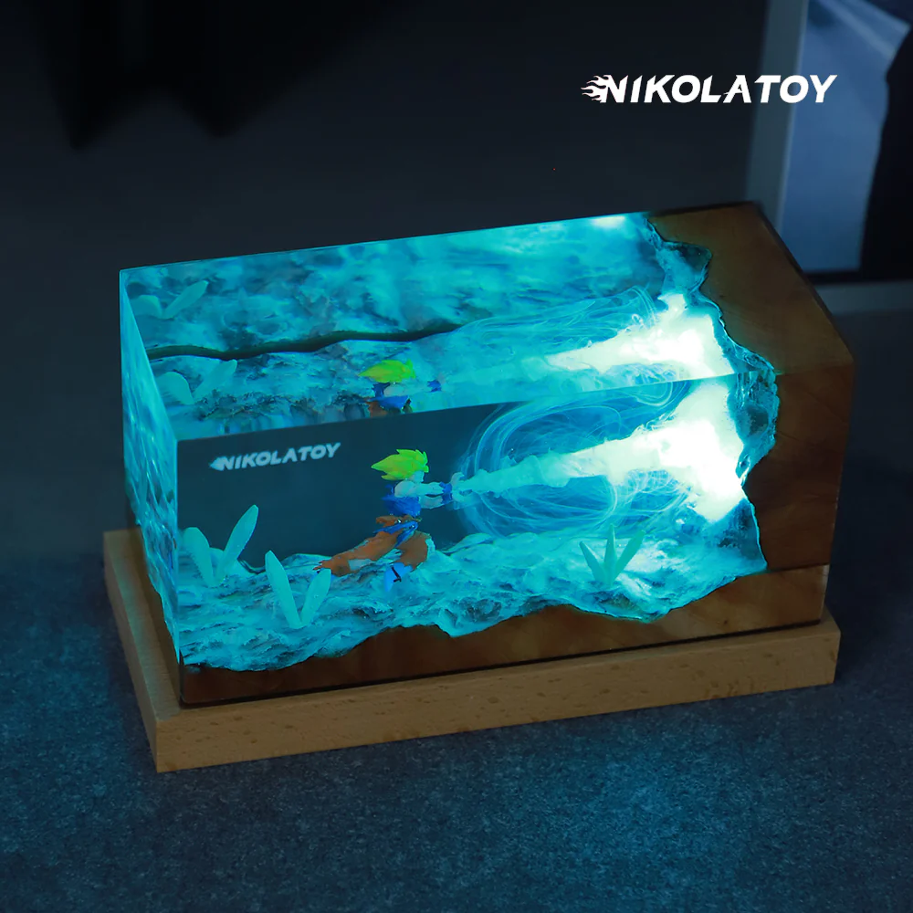 Dragon Ball Z Kakarot Resin RGB Night Light Desktop Decoration - Image 2