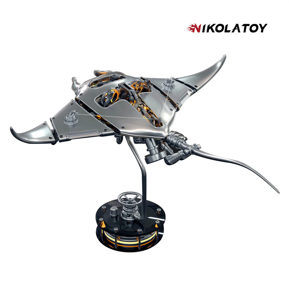 NIKOLATOY®Mechanical species - Manta ray (finished product) - Image 2