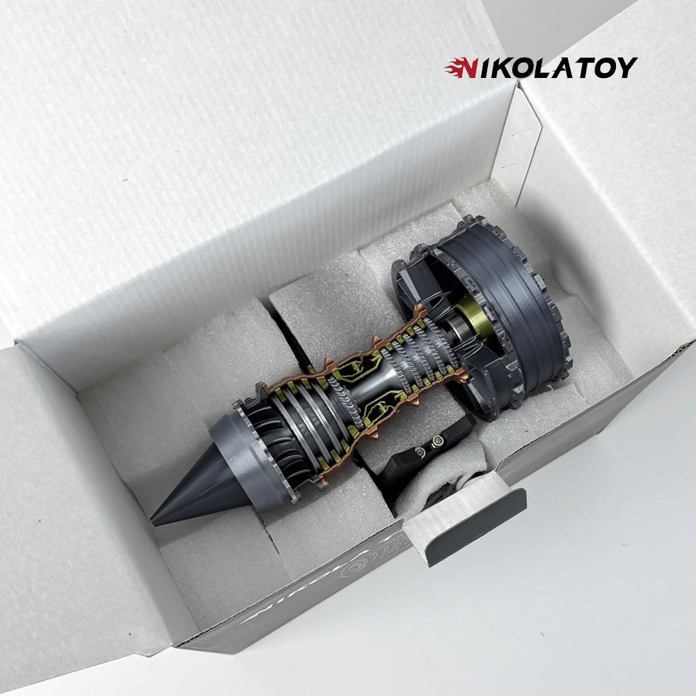 TR900 Turbofan Engine Model (25cm / 10in) Flagship Version Diy Kits - Image 6