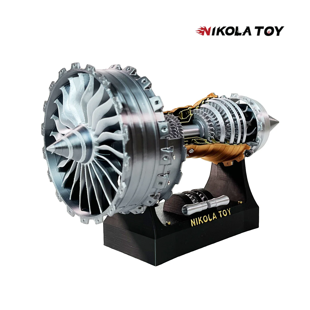 Gift Box Limited Edition!! TR900 Turbofan Engine Model (24cm / 10in) - Image 5
